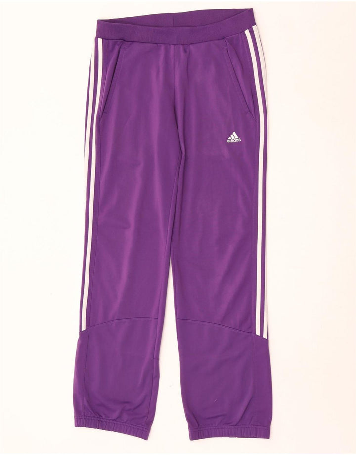 Damskie spodnie dresowe Adidas UK 8/10 Mały fioletowy poliester