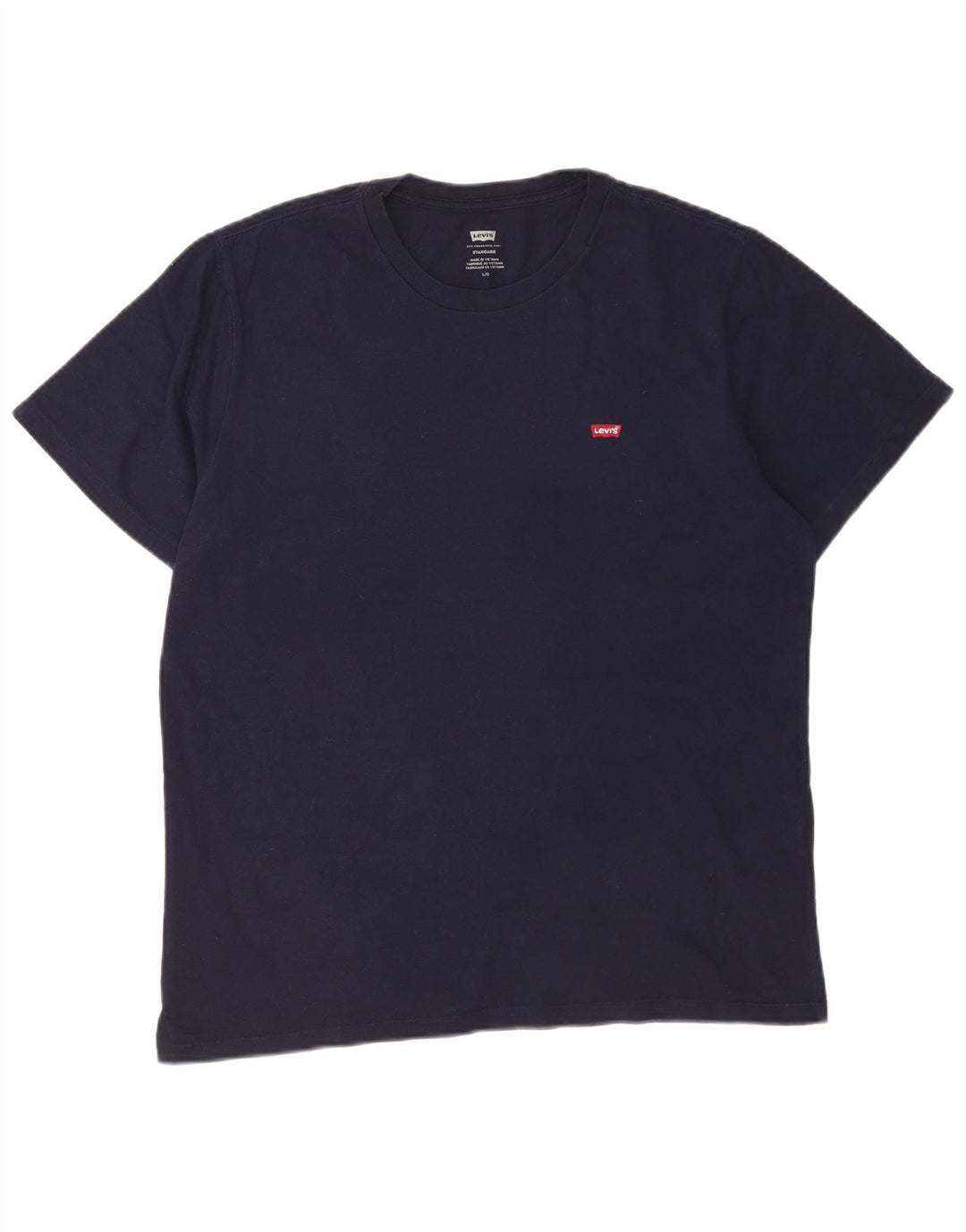 Męski standardowy T-shirt LEVI'S, duży, granatowy