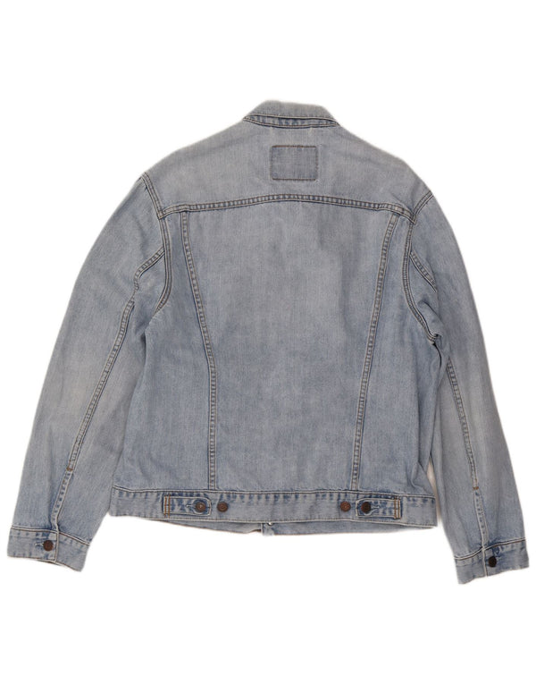 Męska kurtka dżinsowa Levi's UK 40, duża, niebieska, bawełniana