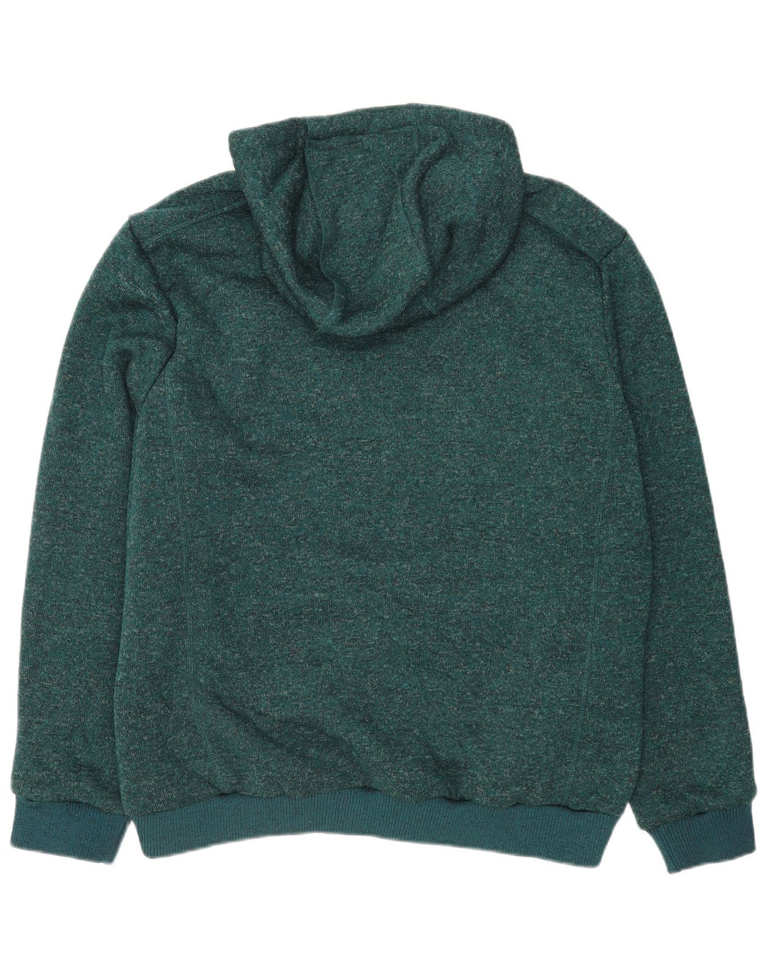 Męski sweter z kapturem i zamkiem Mountain Warehouse XL, zielony, nakrapiany poliester