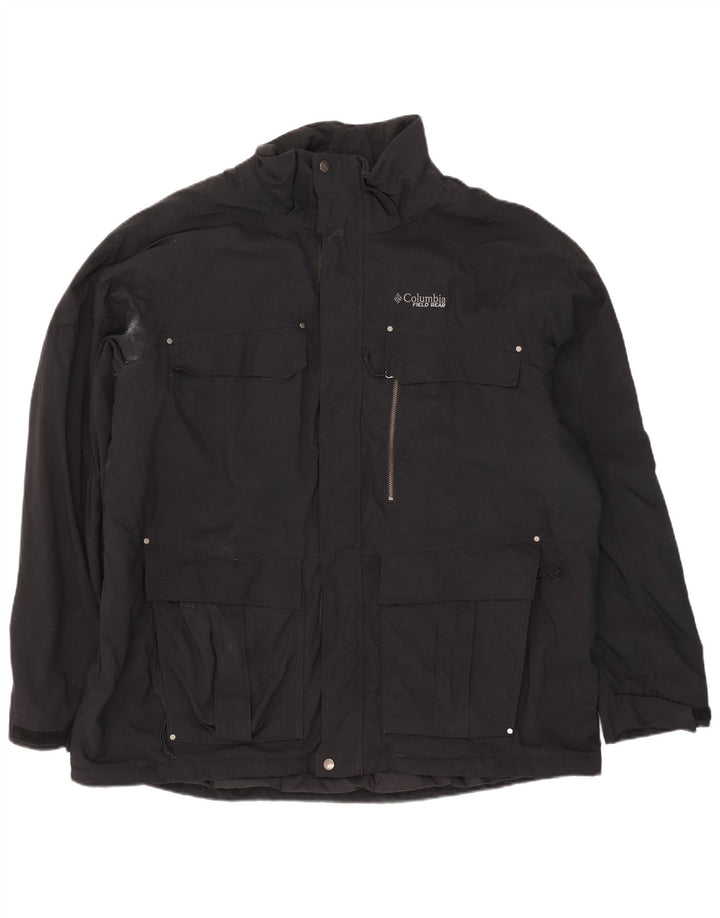 Kurtka męska Columbia Utility UK 44 2XL Czarny nylon