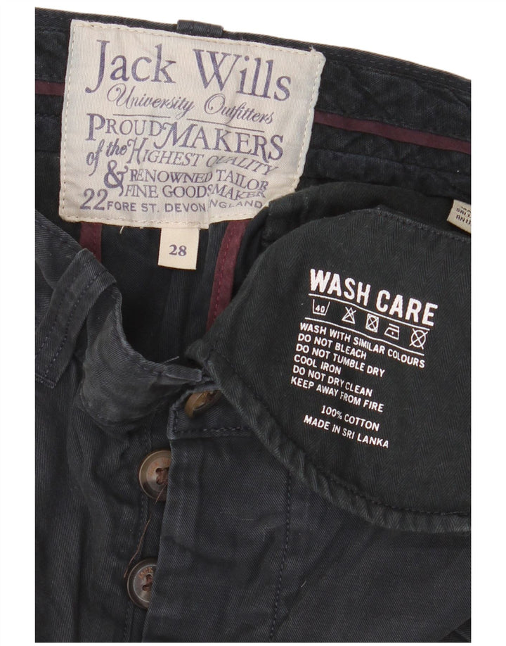 Damskie spodenki Chino Jack Wills W28 Średni granatowy, bawełniany
