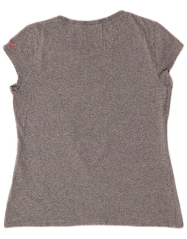 Damska koszulka z grafiką Puma Top UK 14 Medium Grey