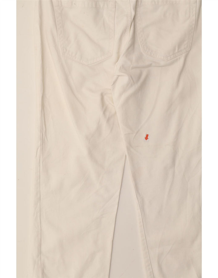 TOMMY HILFIGER Womens Hipster Cropped Jeans US 6 Medium W30 L24 White Vintage Tommy Hilfiger and Second-Hand Tommy Hilfiger from Messina Hembry 