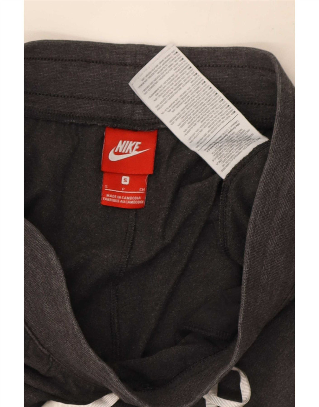 Damskie spodenki sportowe Nike UK 10, małe, szare, poliestrowe