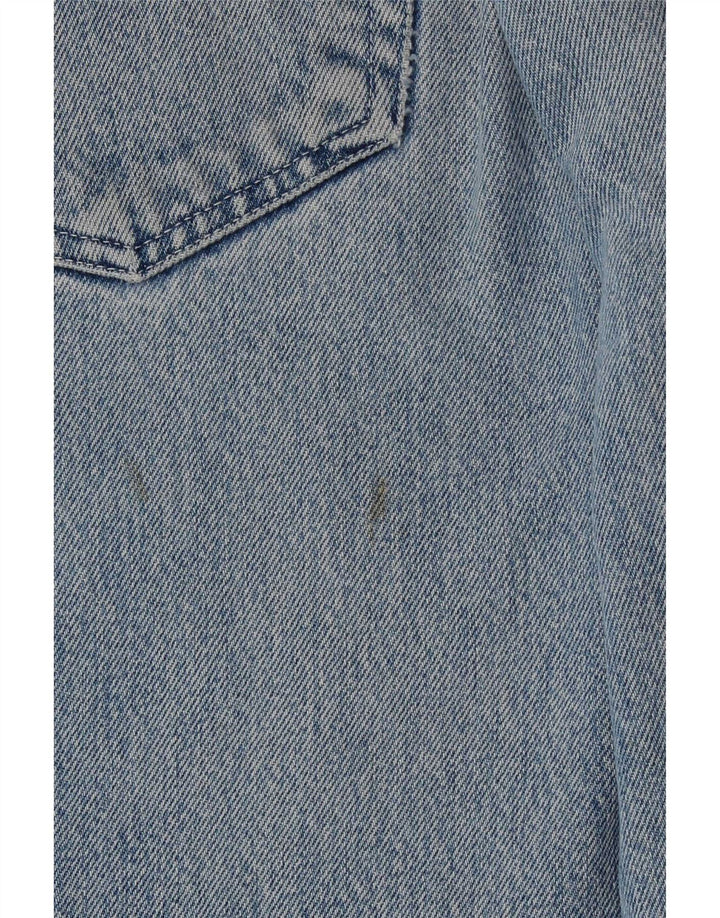 Męskie proste dżinsy Trussardi W33 L29 Niebieskie bawełniane