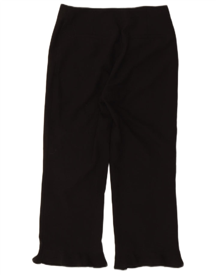 Damskie spodnie Capri Topshop UK 8 Small W27 L22 Czarny poliester