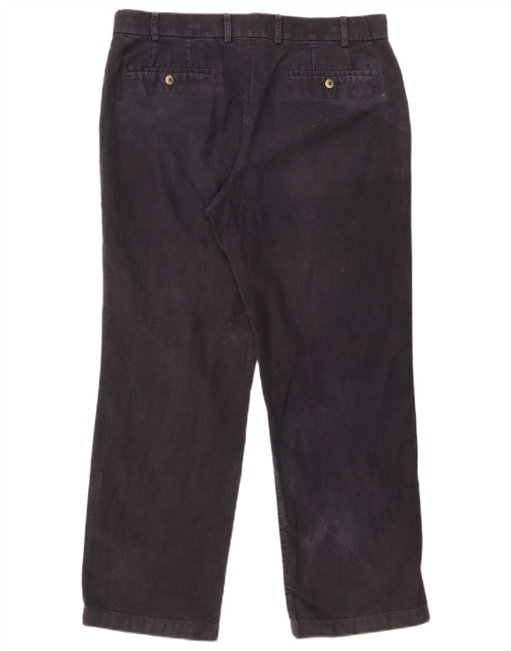 Spodnie męskie MARKS & SPENCER Blue Harbor Chino W36 L29 Granatowe