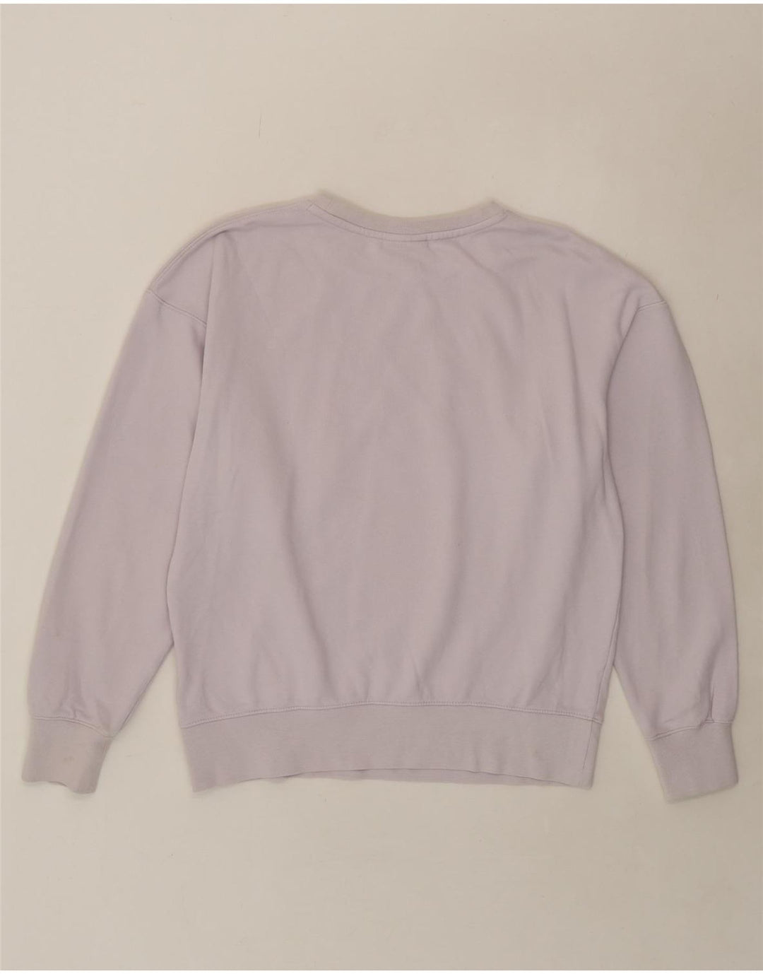 NIKE Womens Oversized Sweatshirt Jumper UK 10 Small Purple Cotton Vintage Nike and Second-Hand Nike from Messina Hembry 