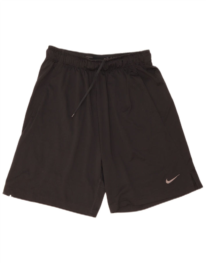 Męskie spodenki sportowe Nike Dri Fit, średni czarny poliester