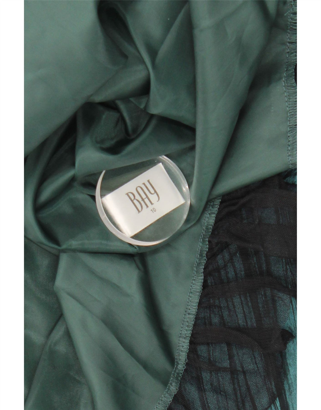 Damska sukienka bez ramiączek Bay UK 10 Small, zielony nylon