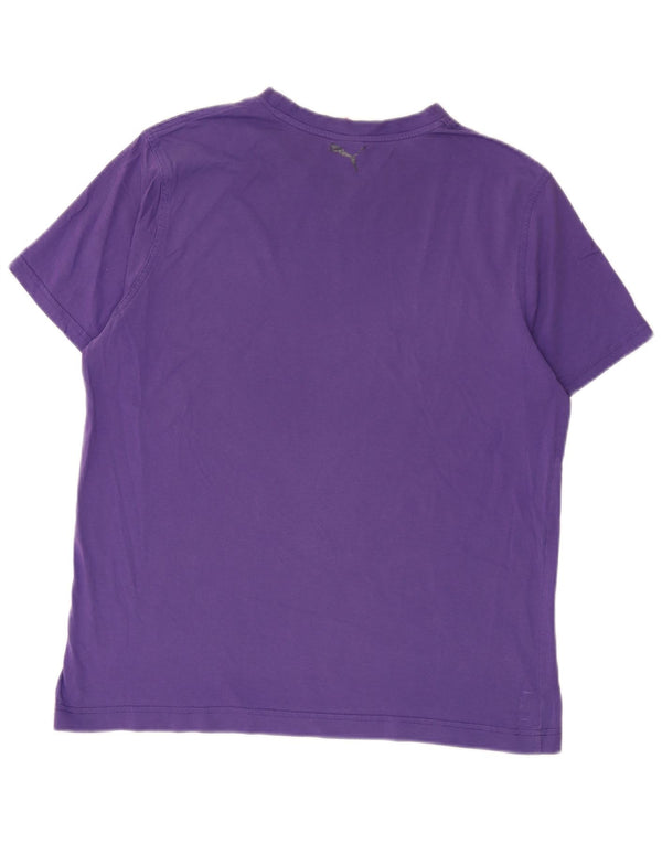 Męski T-shirt Puma Top 2XL Fioletowy