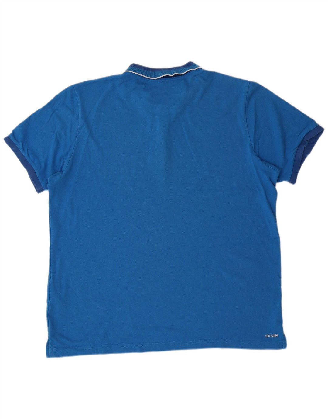 Męska koszulka polo ADIDAS XL, niebieska, bawełniana