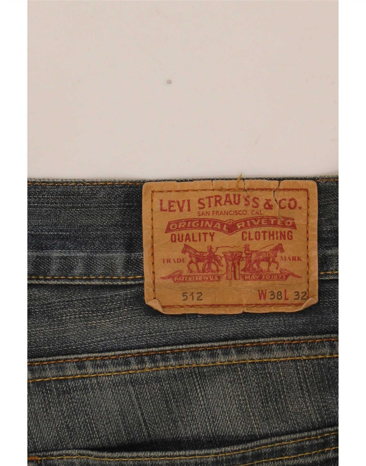 Męskie jeansy Levi's 512 Bootcut W38 L32 Niebieskie
