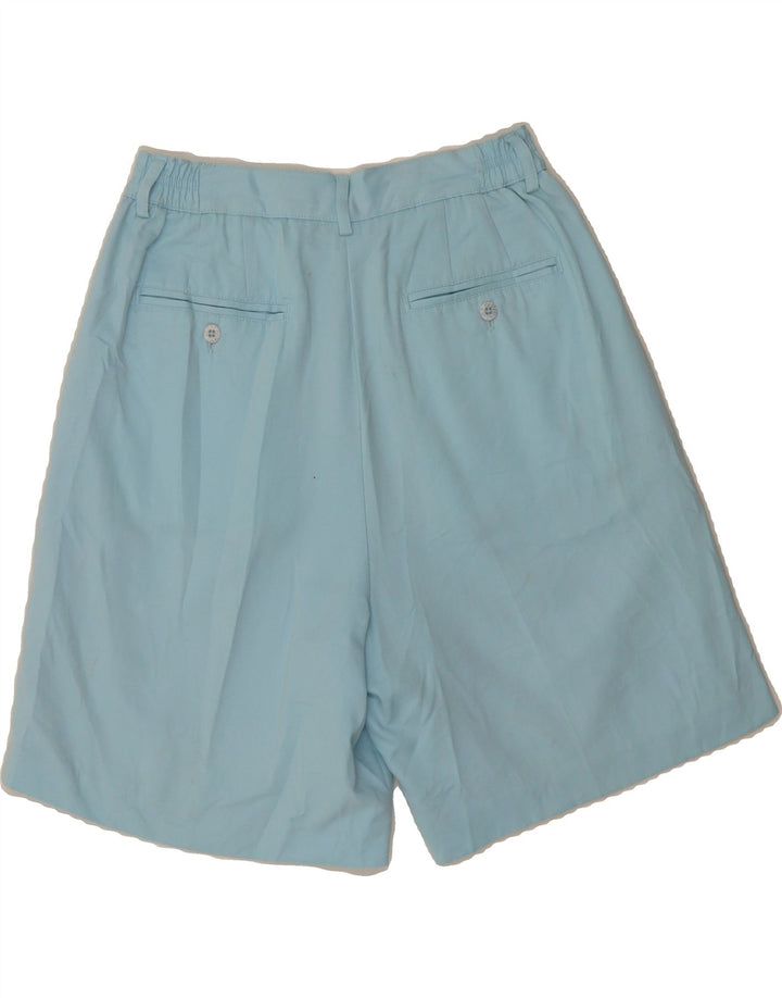IZOD Womens Pegged Chino Shorts W26 Small  Blue Polyester Vintage Izod and Second-Hand Izod from Messina Hembry 