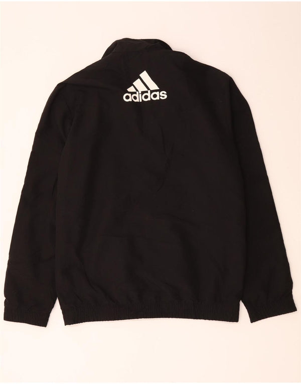 Adidas Męska graficzna bluza dresowa Top Jacket UK 34/36 Mały czarny blok kolorów