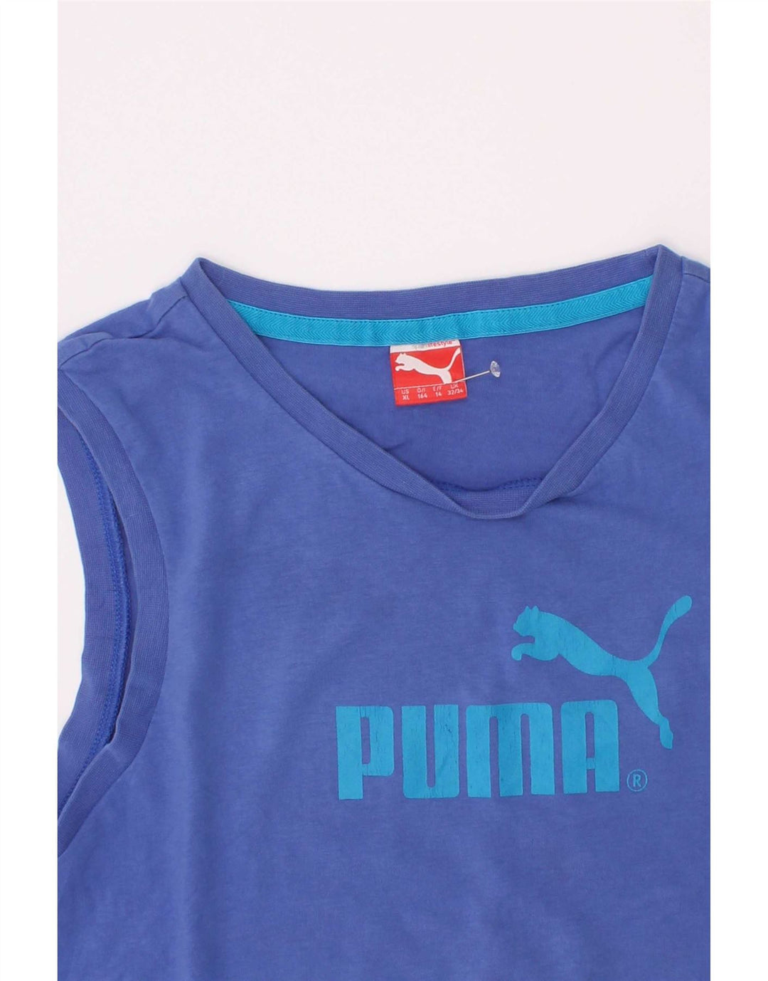 Chłopięca kamizelka z grafiką Puma 13-14 lat, niebieska