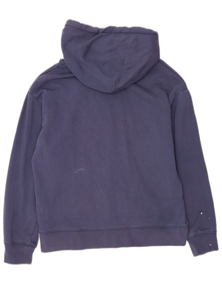 Męski sweter z kapturem Levi's, mały, granatowy, bawełniany