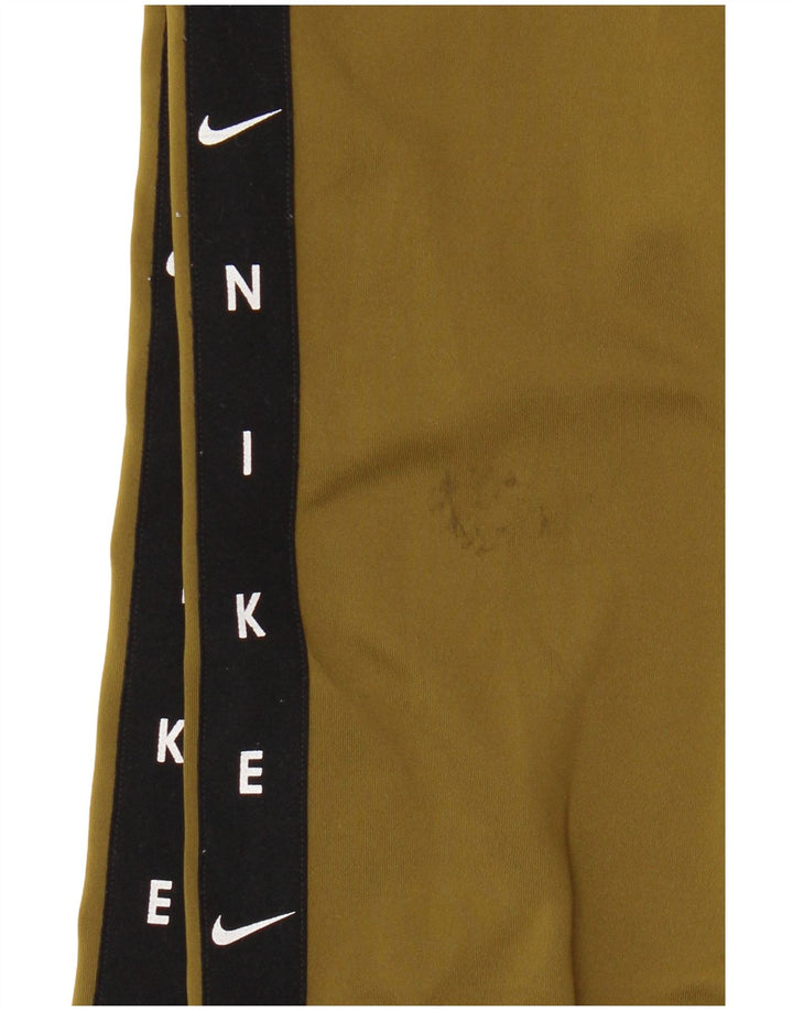Damskie legginsy Nike Dri Fit Graphic UK 10, małe, zielone