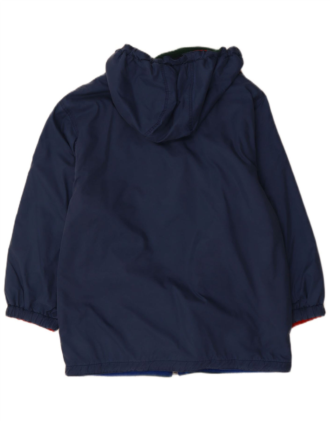 Damska dwustronna kurtka oversize z kapturem VINTAGE UK 12, średni granat