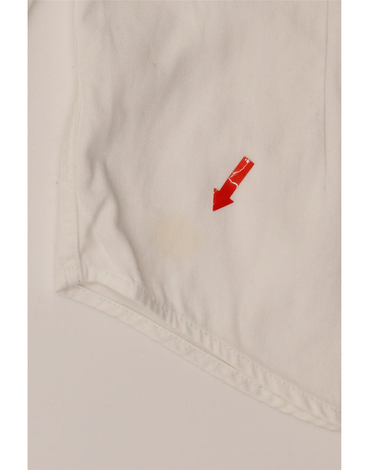LEE Womens Shirt UK 10 Small White Cotton Vintage Lee and Second-Hand Lee from Messina Hembry 