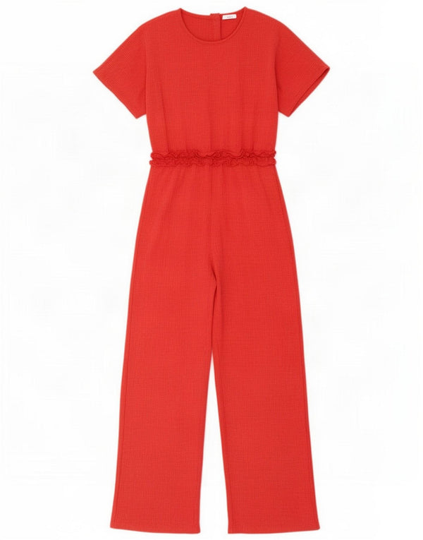 Zara Girls Jumpsuit 11-12 Years Red