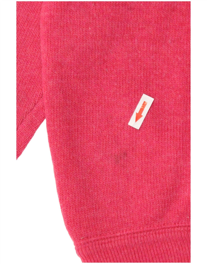Sweter damski Sisley Oversize z dekoltem w kształcie litery V, UK 14, średni róż