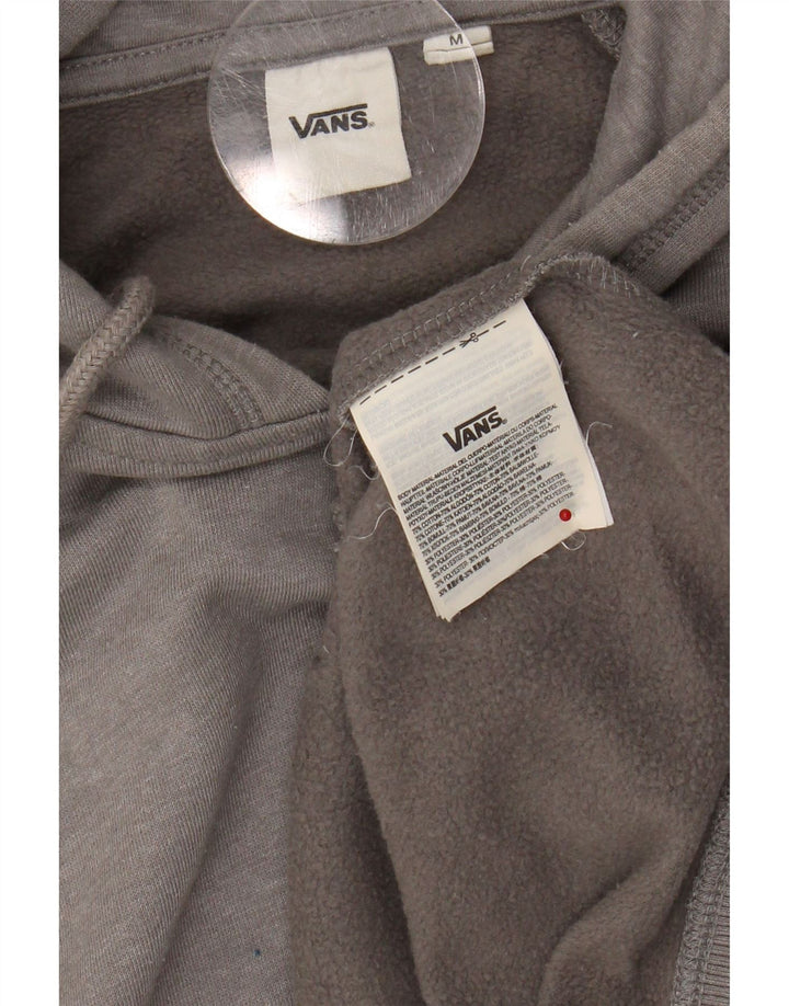 VANS Womens Hoodie Jumper UK 14 Medium Grey Cotton Vintage Vans and Second-Hand Vans from Messina Hembry 