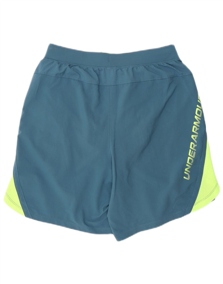 Męskie spodenki sportowe Under Armour, poliestrowe, w kolorze średnioniebieskim