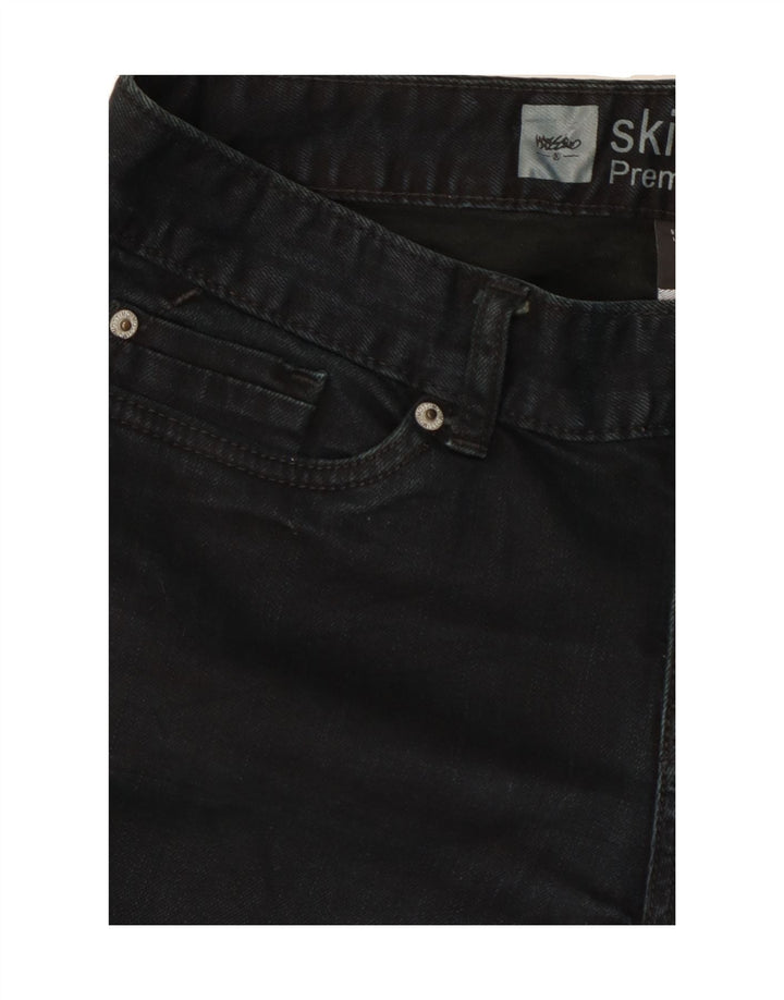 MOSSIMO Womens Skinny Jeans US 4 Small W30 L29 Black Cotton Vintage Mossimo and Second-Hand Mossimo from Messina Hembry 