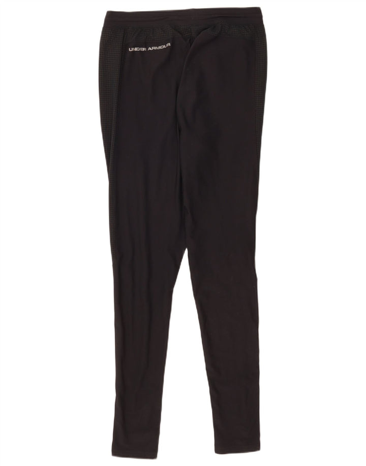 Męskie legginsy o dopasowanym kroju Under Armour, małe, czarne, poliestrowe