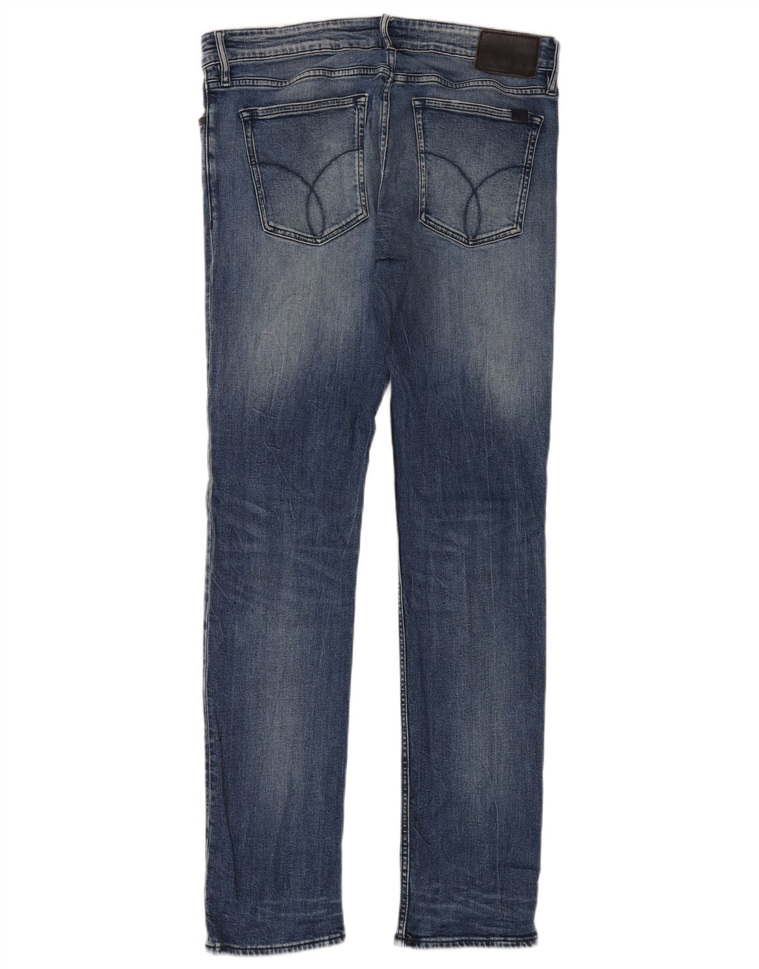 Męskie dżinsy Calvin Klein W34 L34 Niebieskie bawełniane