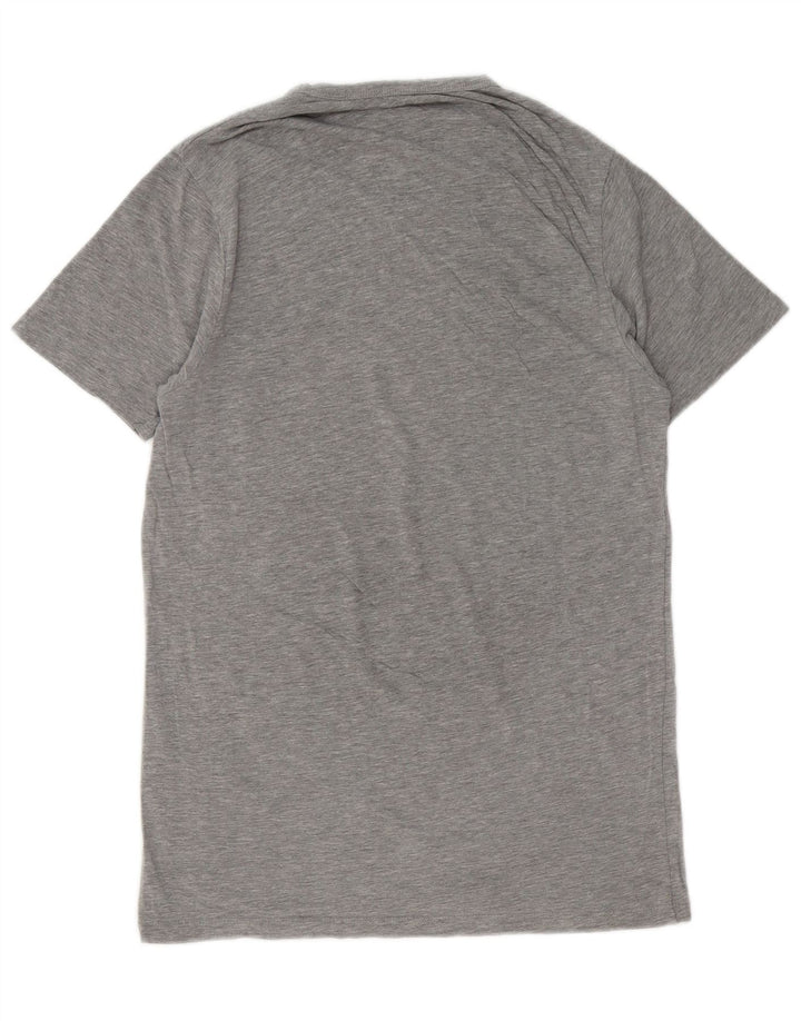 T-shirt męski Jack & Jones, duży, szary, bawełniany w plamki