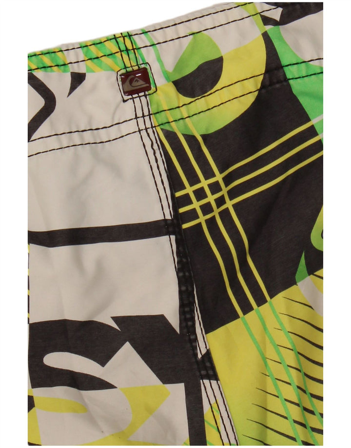 Męskie spodenki kąpielowe O'Neill Graphic XL w zieloną kratkę