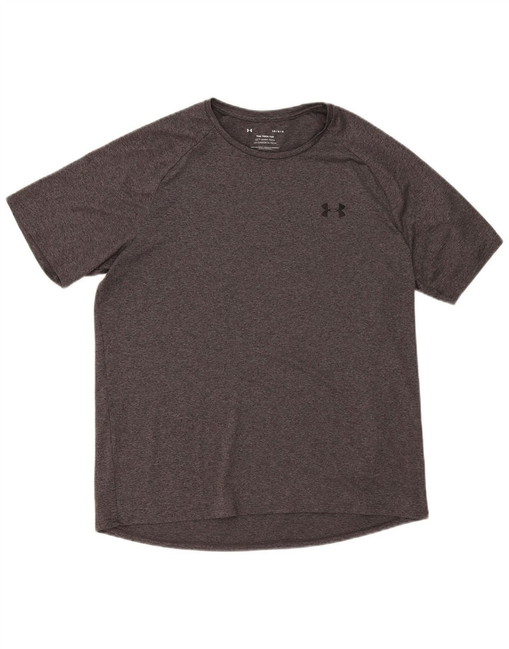 Męski T-shirt Under Armour, duży, szary, nakrapiany