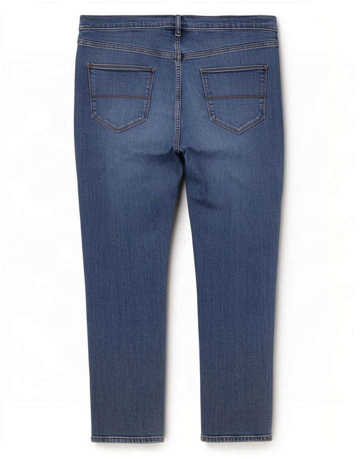 Marks & Spencer Męskie jeansy slim W38 L29 Niebieskie bawełniane