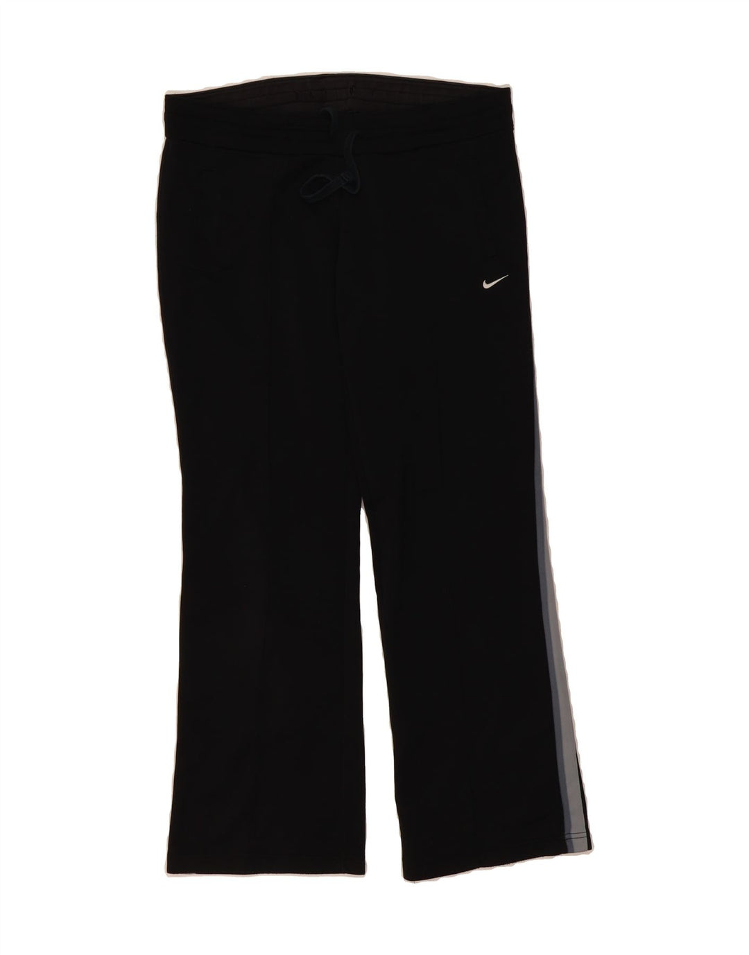 NIKE Womens Tracksuit Trousers UK 14 Medium  Black Colourblock Vintage Nike and Second-Hand Nike from Messina Hembry 