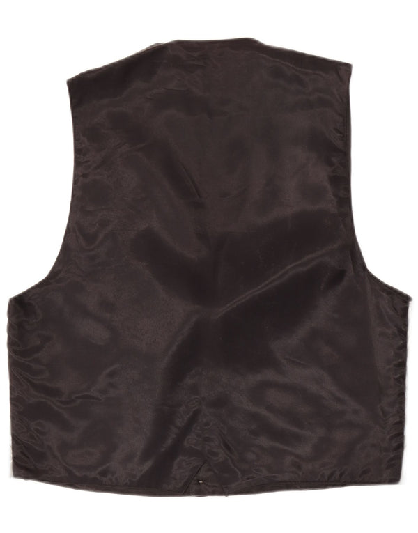 Kamizelka damska Vintage UK 18 XL Szara w kwiaty