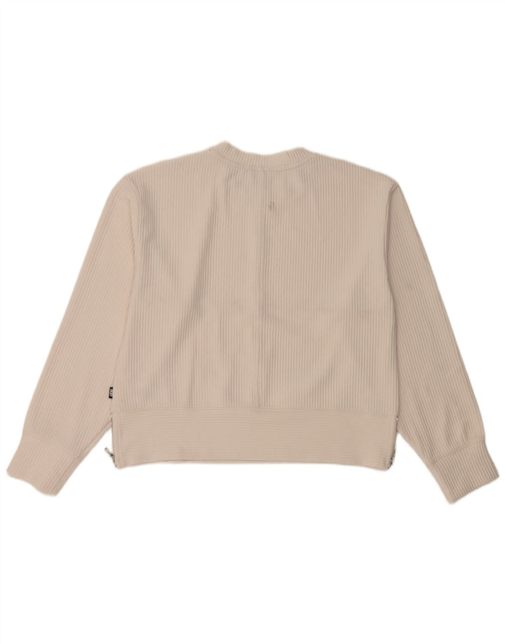Damska bluza dresowa Dkny UK 14, średni, złamany biały poliester