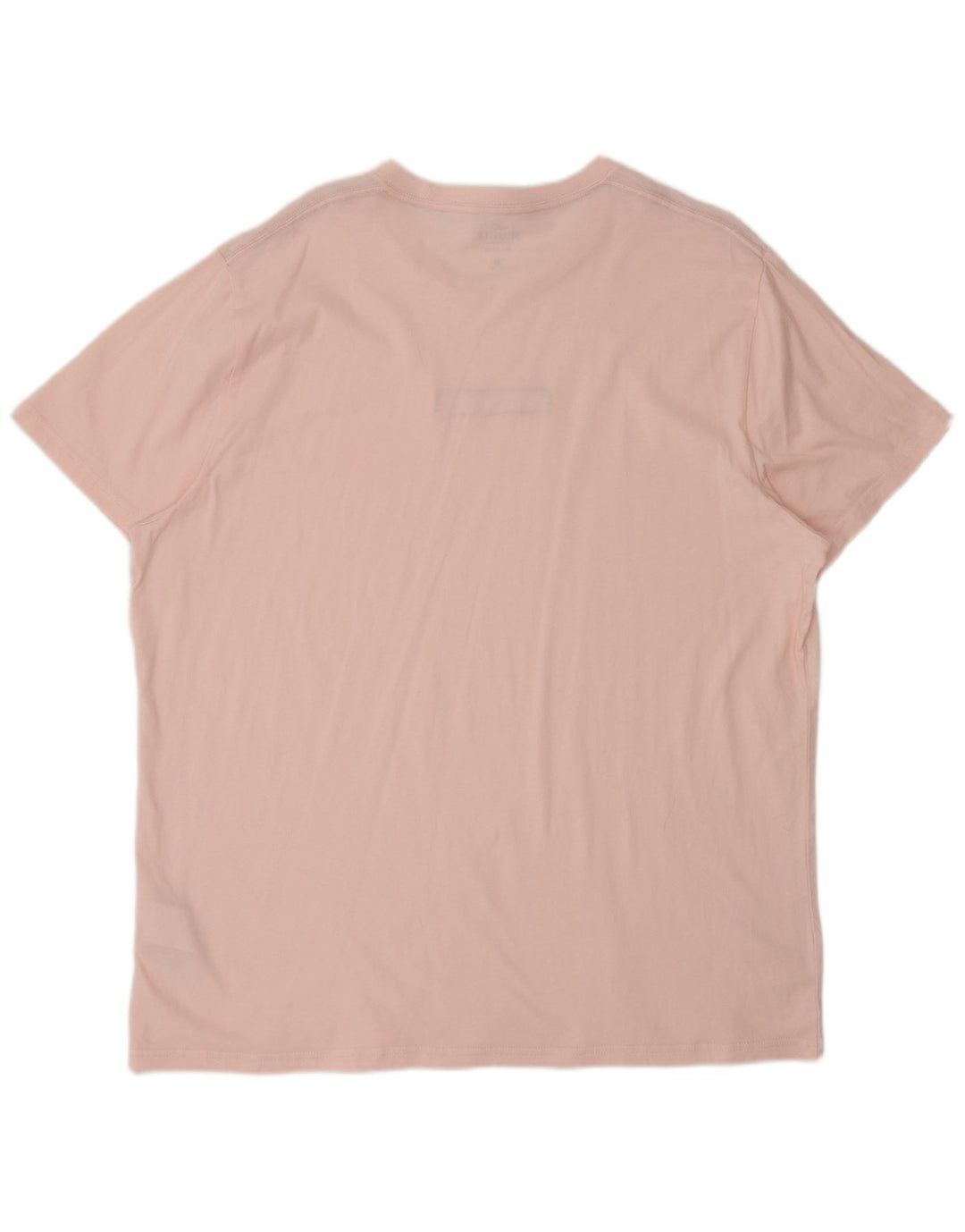 HOLLISTER Męski T-shirt Top 2XL Różowy Bawełniany