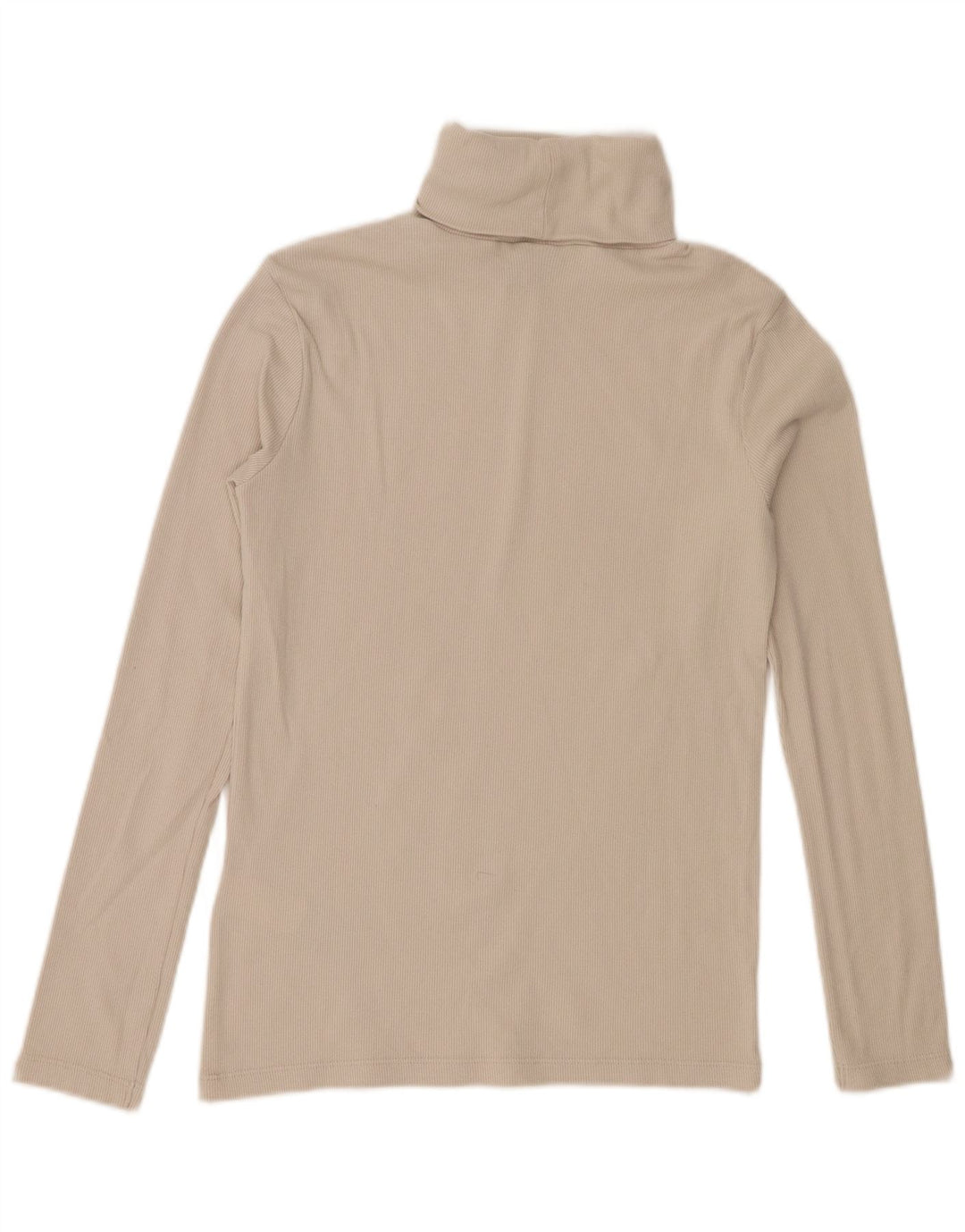 Top damski Kappa z długim rękawem UK 10, mały, beżowy, bawełniany