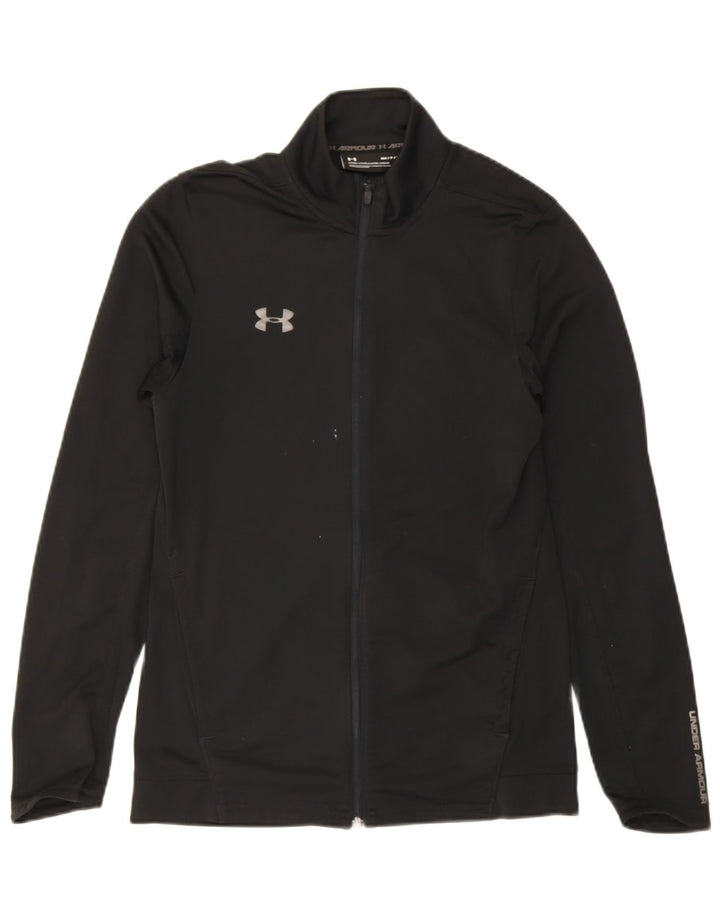Męska kurtka dresowa Under Armour, mała, czarna, z poliestru