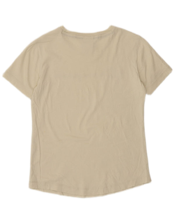 Damska koszulka graficzna Champion Top UK 10, mała w kolorze złamanej bieli