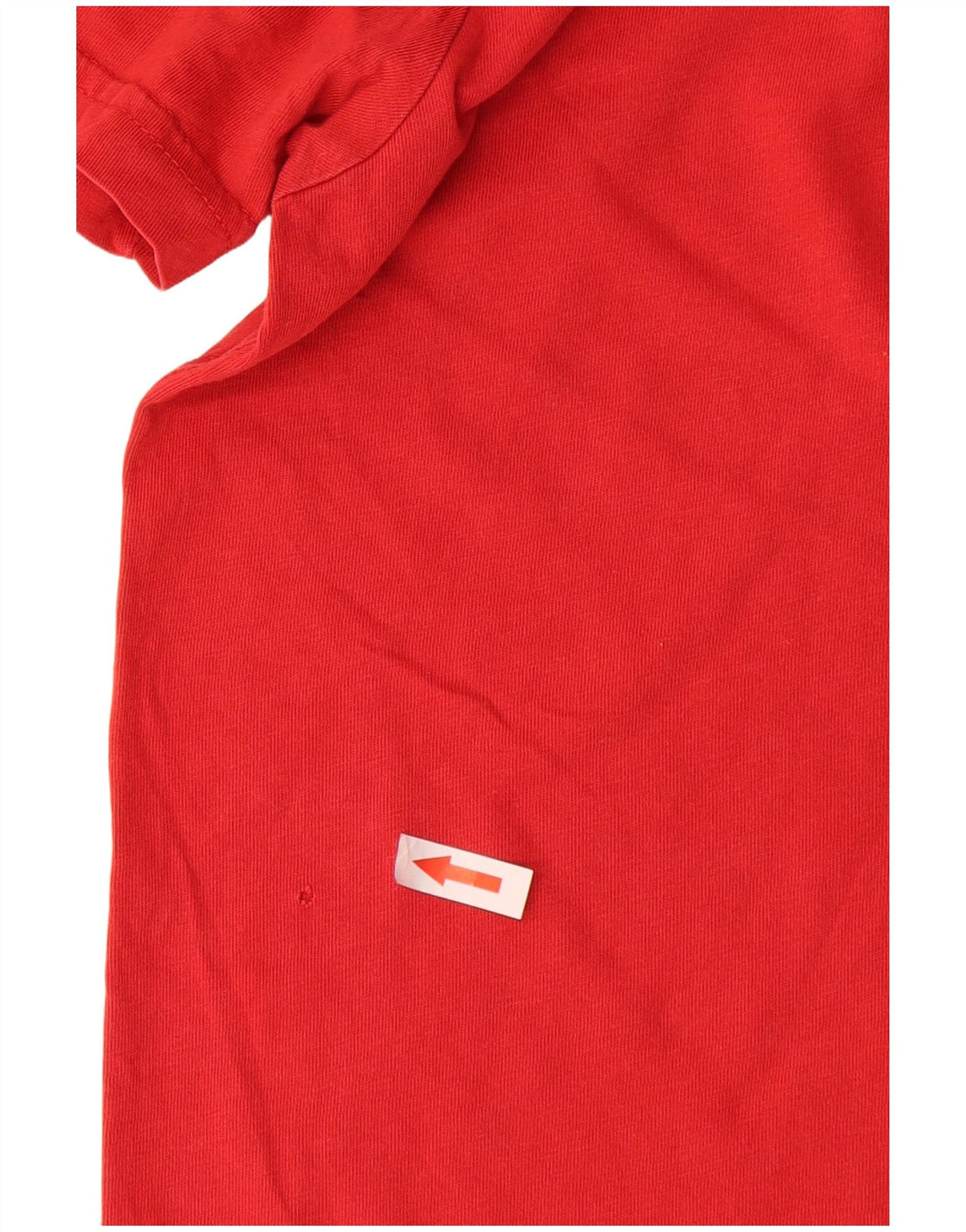 Męski T-shirt z grafiką The North Face, bawełniany, średni czerwony