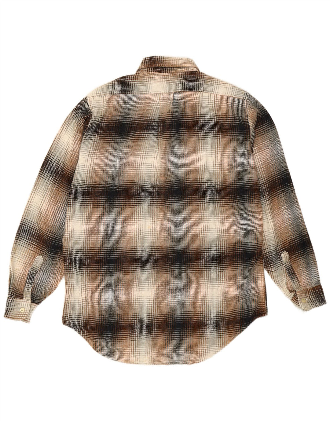 Męska koszula flanelowa Diadora w średnią brązową kratkę