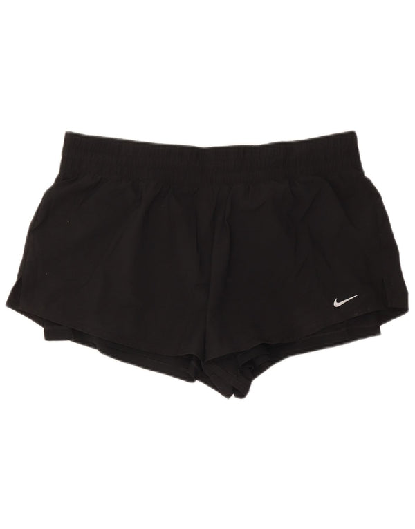 Damskie spodenki sportowe Nike Dri Fit UK 18 XL, czarny poliester