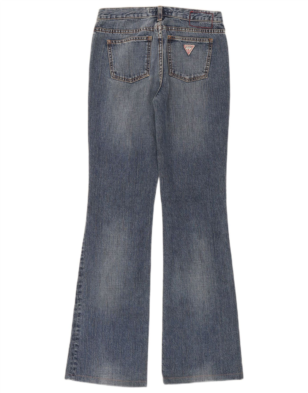Guess Damskie Rozkloszowane Dżinsy W26 L32 Niebieskie Bawełniane
