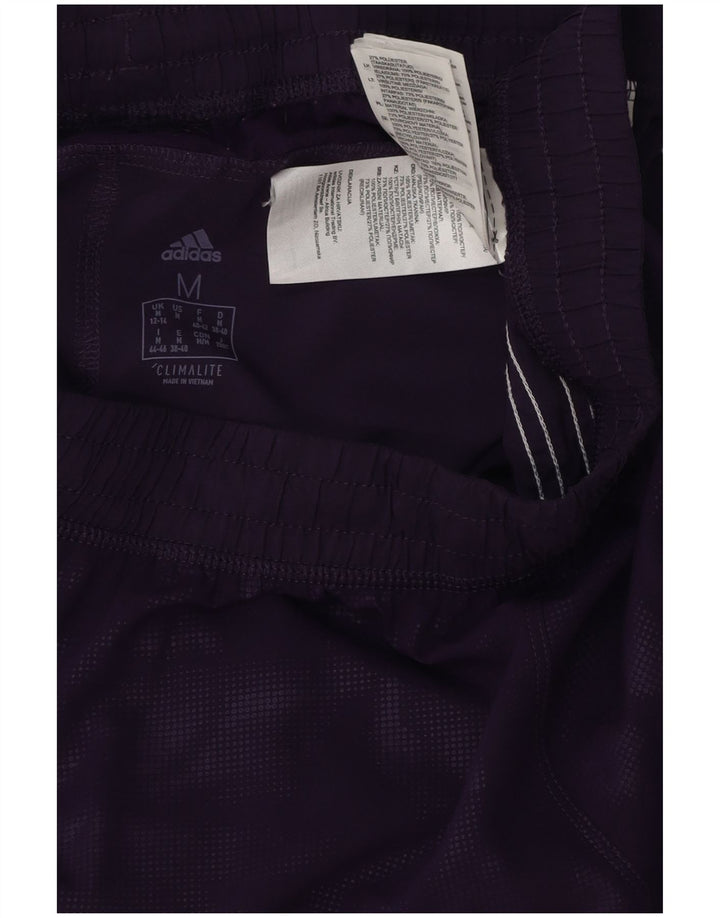 Damskie spodenki sportowe ADIDAS Climalite UK 12/14, średni fiolet, poliester