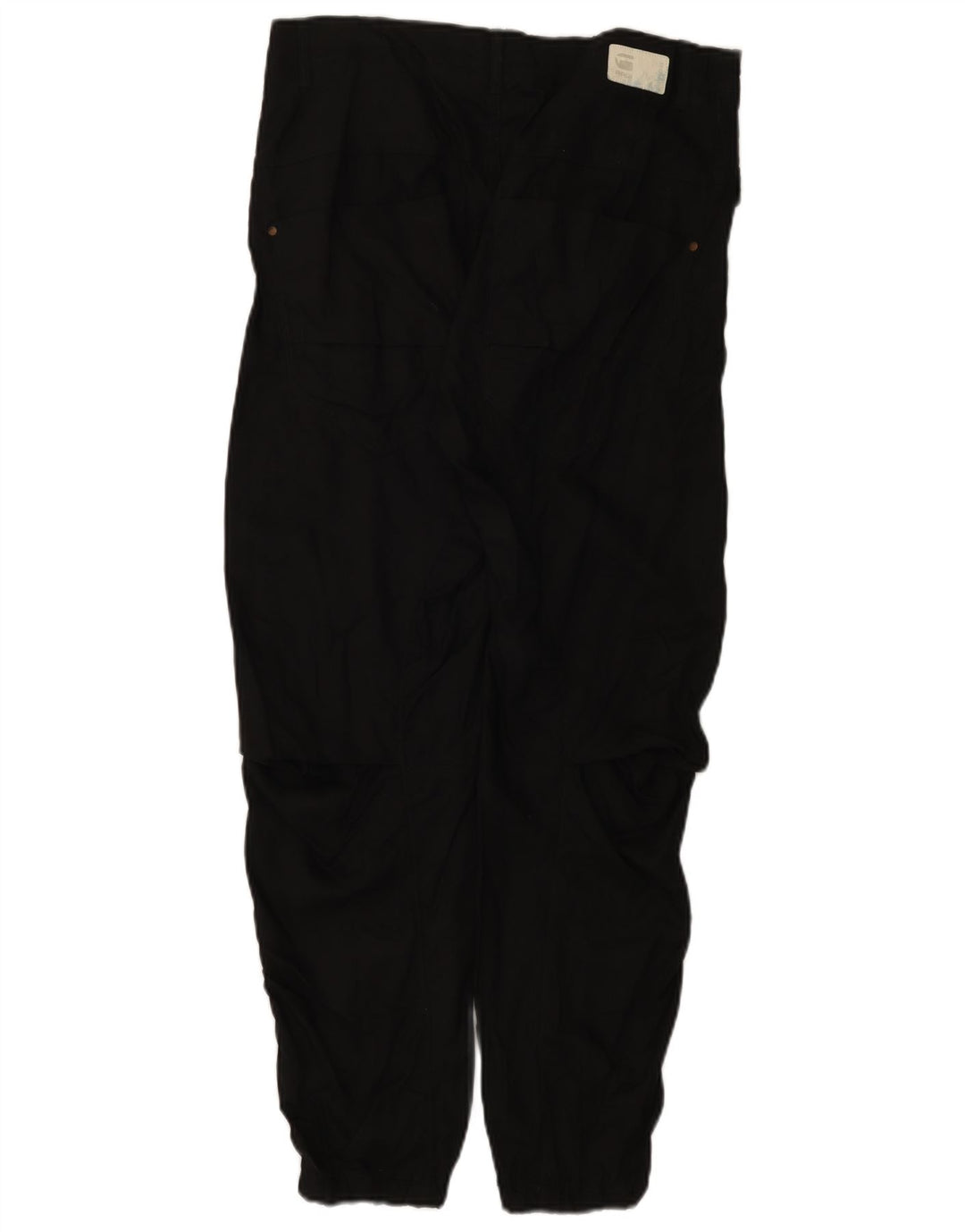 Damskie spodnie cargo G-Star Joggers W28 L27 Czarny Lyocell