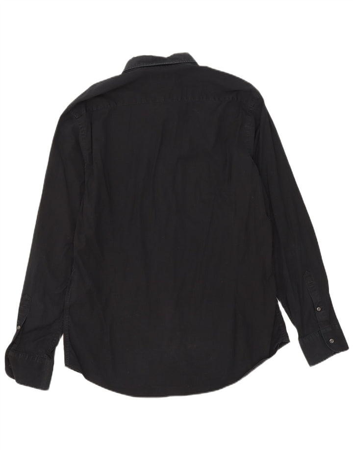 Męska koszula slim fit Massimo Dutti XL w kolorze czarnym